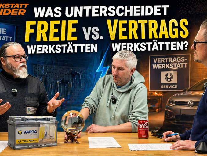 Was unterscheidet freie Werkstätten von Vertragswerkstätten?