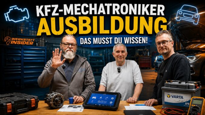 Ausbildung im Fachkräftemangel - KFZ-Mechatroniker Ausbildung - Werkstatt Insider Podcast