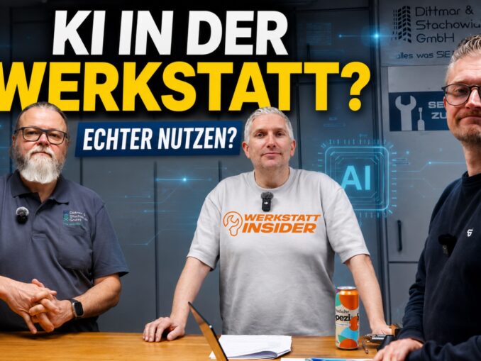 KI in der Werkstatt - freie Autowerkstatt